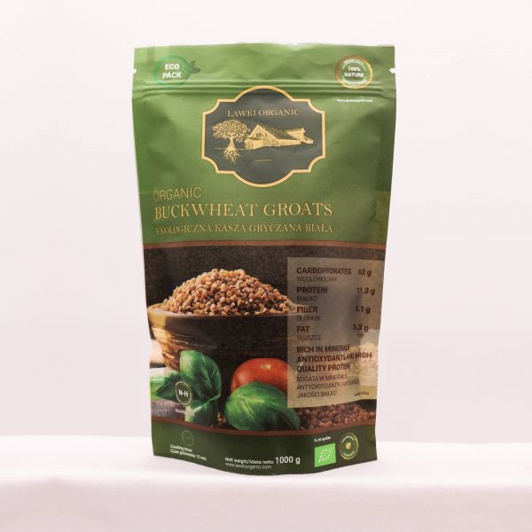 Organic buckwheat groats/kasha 5x1kg